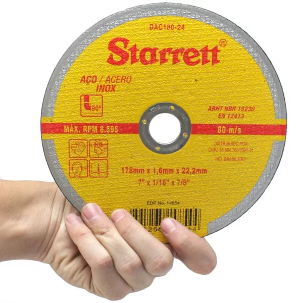 DISCO CORTE 7' STARRET