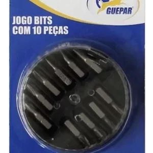 JOGO BITS MAGNÉTICO 10 PEÇAS GUEPAR