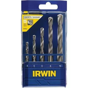 JOGO DE BROCA PARA CONCRETO IRWIN 5PÇ 891503