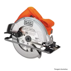 SERRA CIRCULAR BLACK E DECKER 7 1400W 127V