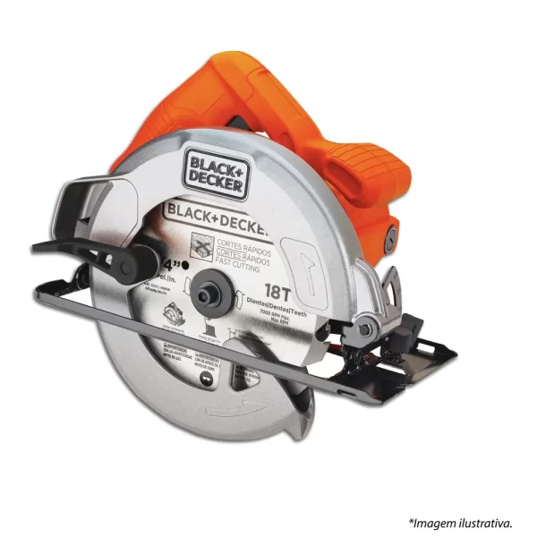 SERRA CIRCULAR BLACK E DECKER 7 1400W 127V