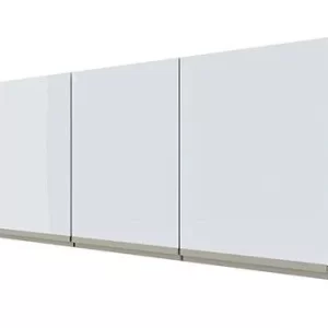 ARMARIO AEREO AÇO VITRALFER 1,20MT BRANCO