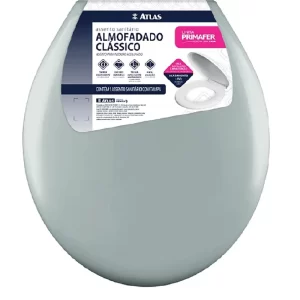 ASSENTO ALMOFADADO ATLAS CLASSIC CINZA