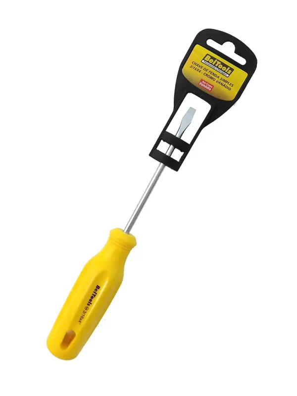 CHAVE FENDA CROMO VANADIO BEL TOOLS 3/16X4