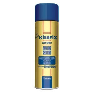 COLA DE CONTATO SPRAY KISAFIX 500ML/340G