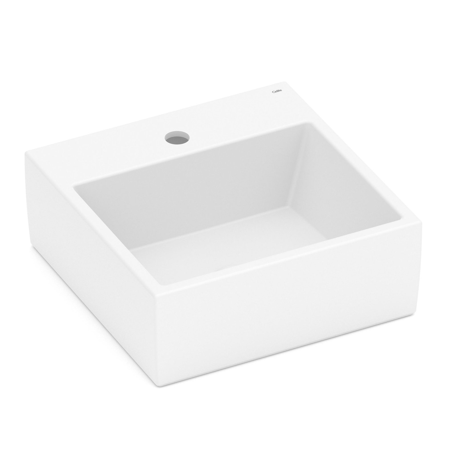 CUBA DE APOIO BRANCO Q-1 COM MESA 410 X 410 MM CELITE