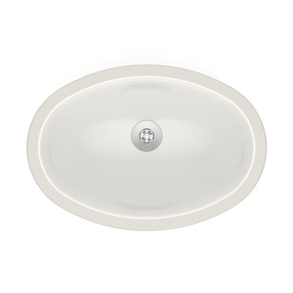 CUBA DE LOUÇA BRANCO EMBUTIR OVAL PQ. 390 X 300 MM CELITE