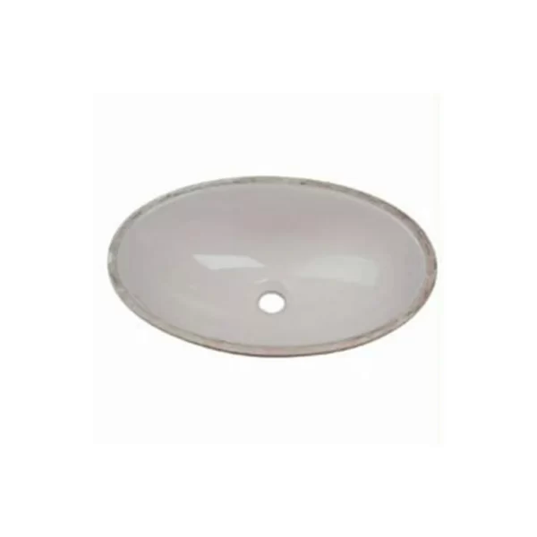 CUBA DE LOUÇA CINZA EMBUTIR OVAL PQ. 390 X 300 MM CELITE
