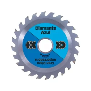 DISCO DE SERRA COM VIDEA 110MM 24D DIAMANTE AZUL