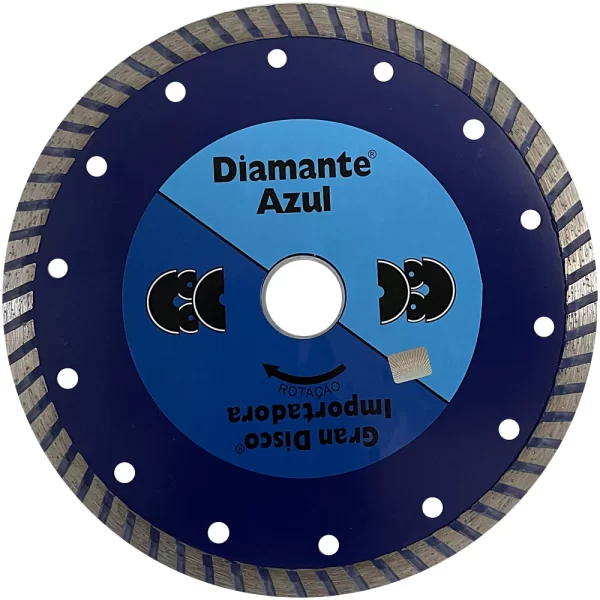 DISCO DE SERRA TURBO 7' DIAMANTE AZUL