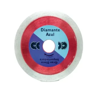DISCO DIAMANTADO ESMERILHADEIRA EXTRA FINO DIAMANTE AZUL FURO 22,23MM