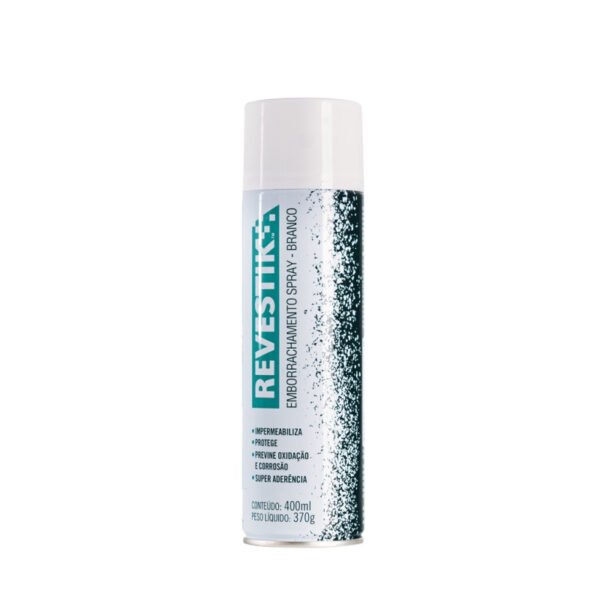 EMBORRACHAMENTO SPRAY 400ML REVESTIK BRANCO