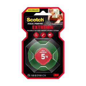 FITA DUPLA FACE SCOTH 3M EXTREMA 24MMX2M