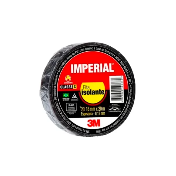 FITA ISOLANTE 18MMX20M IMPERIAL 3M
