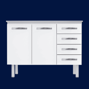 GABINETE COZINHA AÇO VITRALFERT  120MT BRANCO