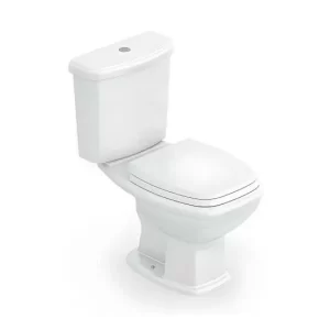 KIT BACIA C/ CX. ACOPLADA BRANCO COMPLETO FIT