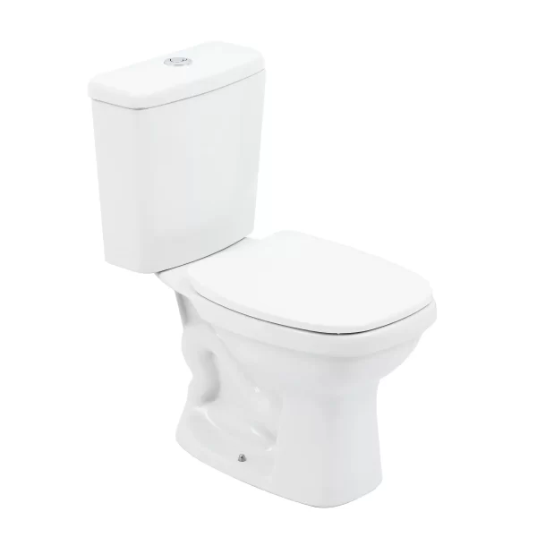 KIT BACIA C/  CX. ACOPLADA BRANCO COMPLETO LIKE
