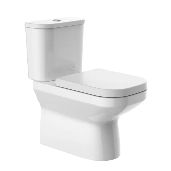 KIT BACIA C/ CX.ACOPLADA SQUARE QUADRADO KHOLER BRANCO