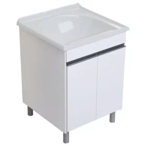 KIT LAVANDERIA MADEIRA 60 X 60 RORATO  BRANCO
