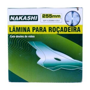 LAMINA PARA ROÇADEIRA NAKASHI 255MM