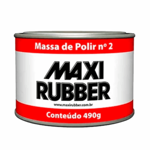 MASSA DE POLIR MAXI RUBBER 490G