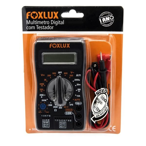 MULTIMETRO DIGITAL FX-MD FOXLUX