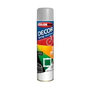 TINTA SPRAY DECOR COLORGIN ALUMINIO