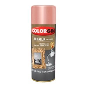 TINTA SPRAY DECOR COLORGIN METALICO ROSE GOLD