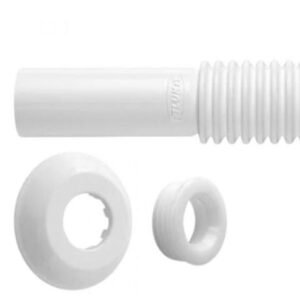 TUBO DE LIGAÇÃO PARA VASO SANFONADO BRANCO BLUKIT