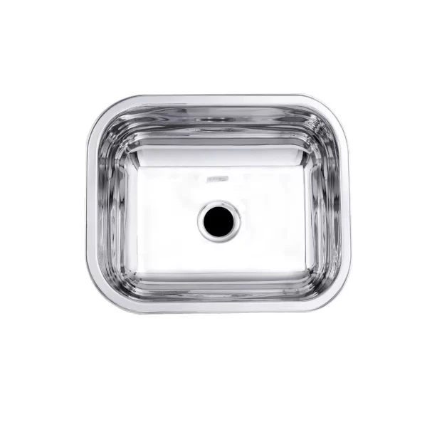 CUBA INOX  AÇO 304  Nº 1  PROF. 16 CM   46 X 30 CM TEEC