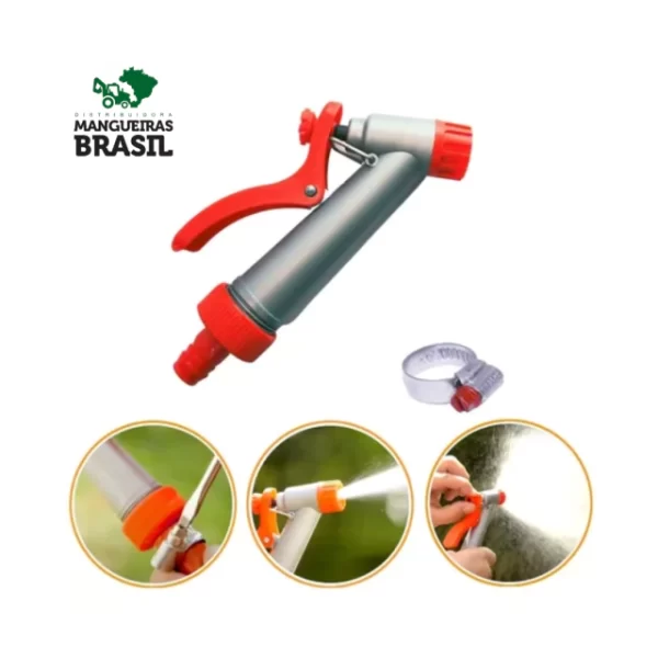 ESGUICHO REVOLVER GARDEN PLÁSTICO