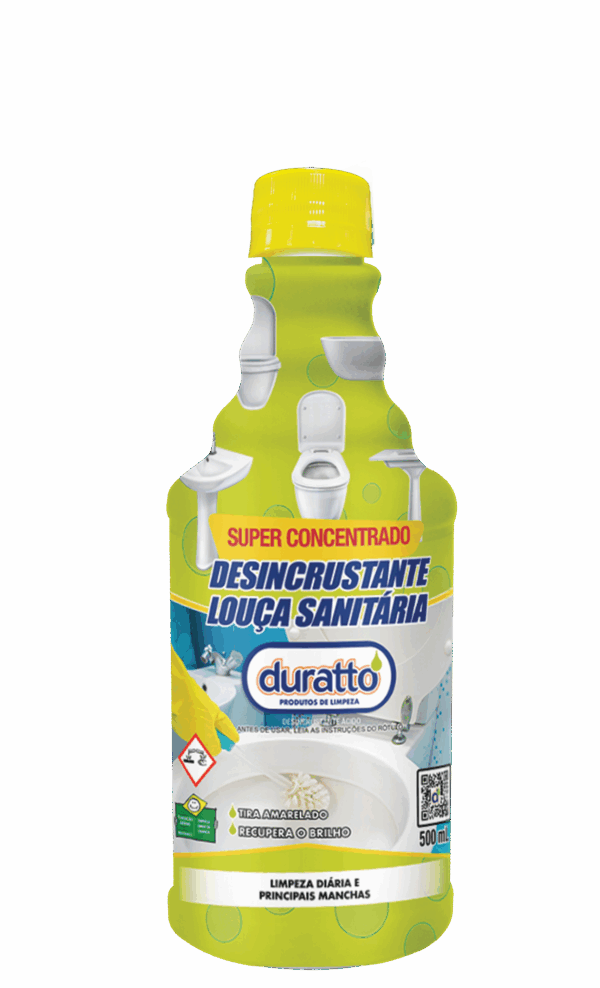 DESINCRUSTANTE LOUÇA SANITÁRIA DURATTO