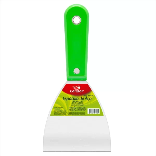 ESPÁTULA CONDOR 8057 AÇO CROMADO 10CM