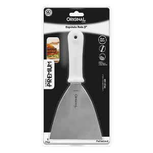 ESPATULA RETA ORIGINAL LINE 5'' LINHA PREMIUM AÇO INOX