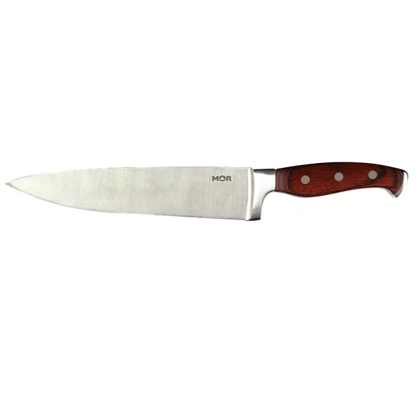 FACA 8'' AÇO INOX STEEL MOR