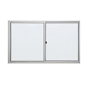 JANELA ALUMÍNIO  VD LISO 2 FOLHAS 100 X 120 S/G  ESQUADRIFIX