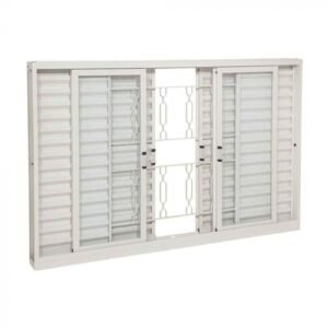JANELA VENEZIANA BRANCA 150 X 100 REALEZA COM GDE ELO