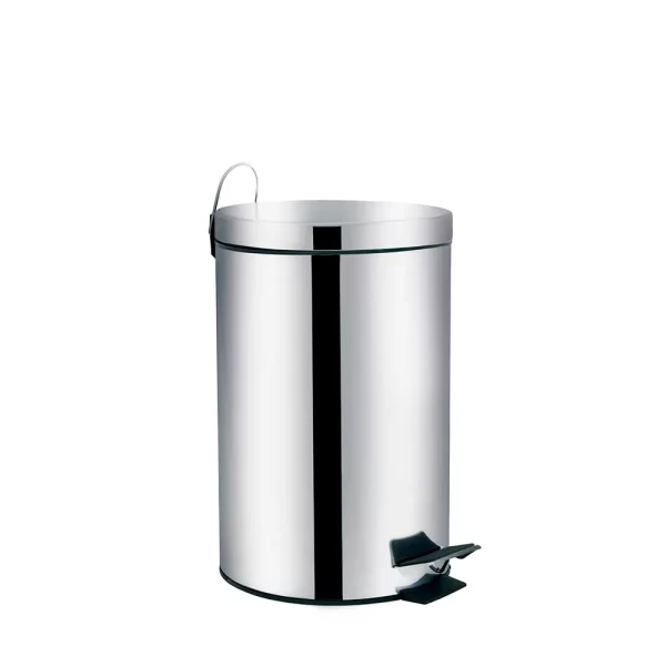 LIXEIRA ÁGATA INOX MOR 12L