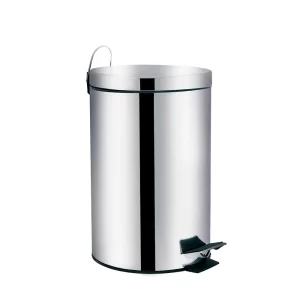 LIXEIRA ÁGATA INOX MOR 3L