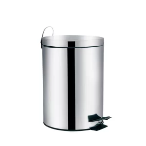 LIXEIRA ÁGATA INOX MOR 5L