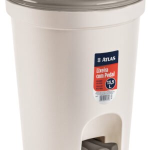 LIXEIRA COM PEDAL ATLAS 13,5L