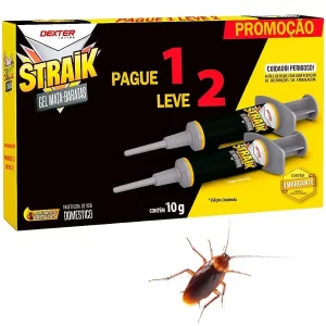 MATA BARATA EM GEL STRAIK