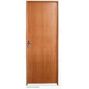 PORTA DE MADEIRA  LISA C/ MARCO DE PVC  60/ 70/ 80 CM