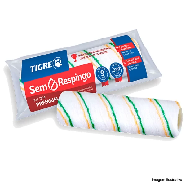 ROLO ANTI GOTA TIGRE 1374 23CM