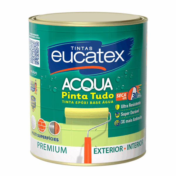 TINTA EPOXI 900 ML EUCATEX BRANCO