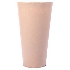 VASO CONICO ALDORA 45 BEGE/ CAFÉ AFORT