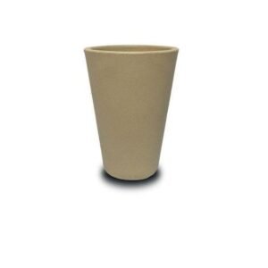 VASO CONICO ALDORA 66 BEGE/ CAFÉ AFORT