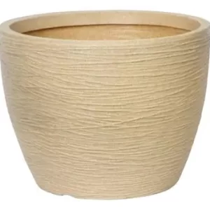 VASO ELBA 31 CM BEGE / CAFÉ